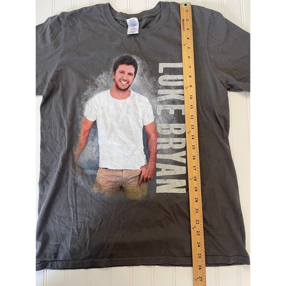 Luke Bryan Tailgates Tanlines Concert Tour Country Music T Shirt Adult Medium - Picture 4 of 7